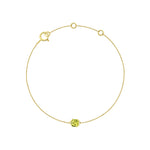 Sadie Square Emerald Bracelet