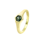 Ingrid Hexagon Ring