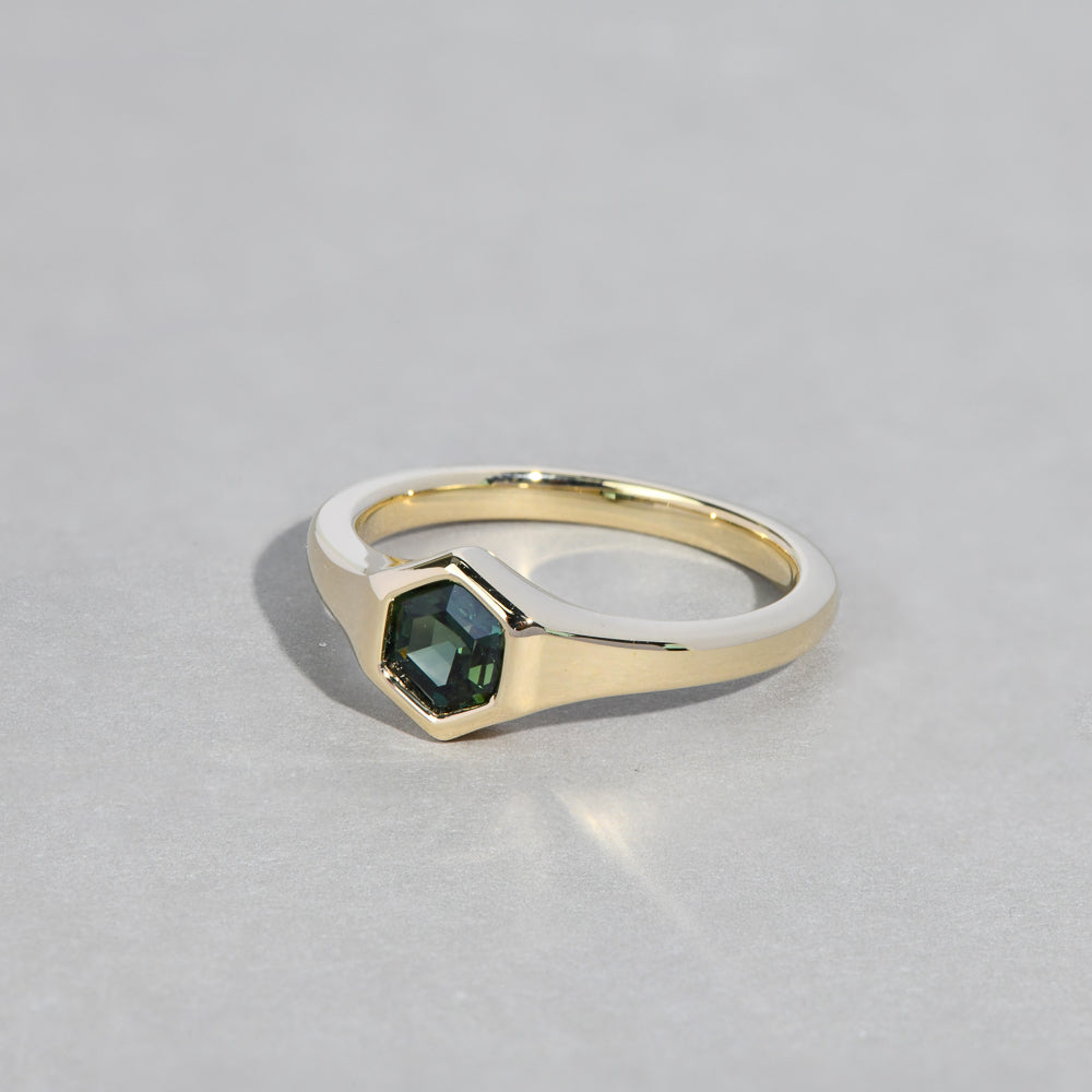 Ingrid Hexagon Ring