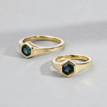 Ingrid Hexagon Ring