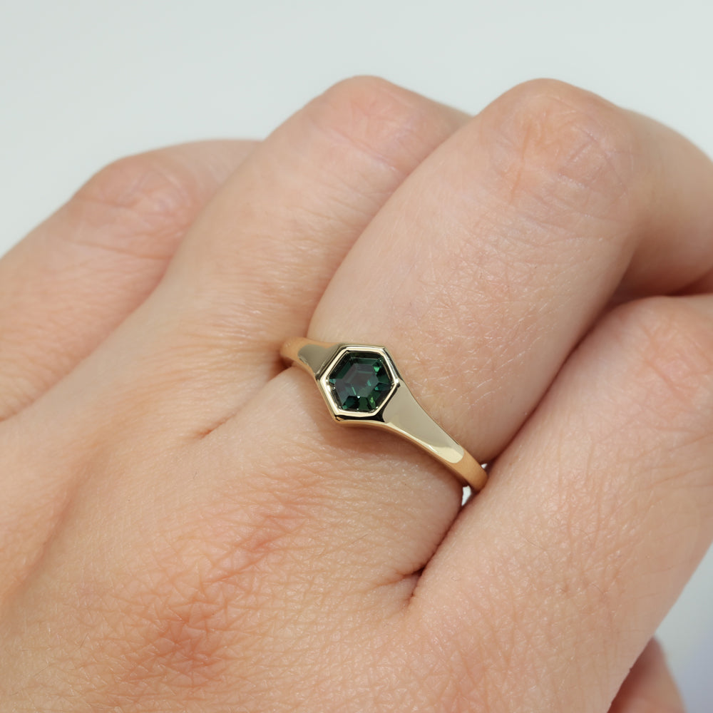 Ingrid Hexagon Ring
