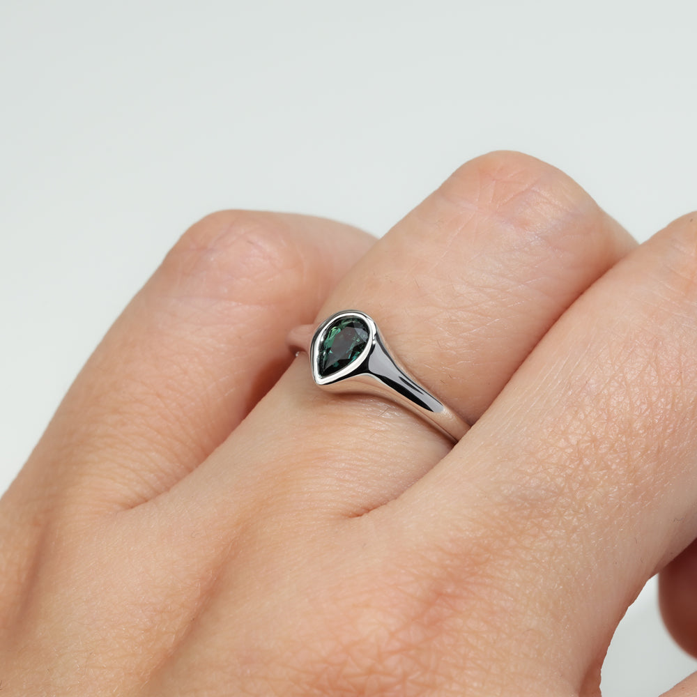 Ingrid Pear Ring