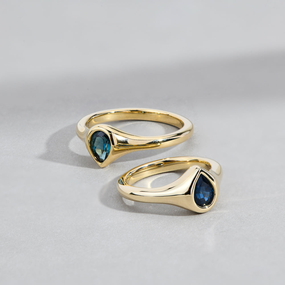 Ingrid Pear Ring