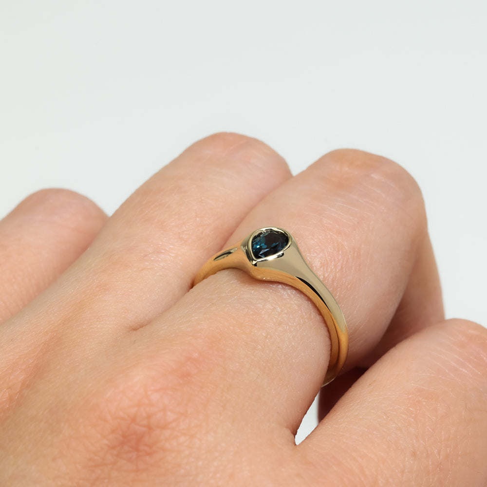 Ingrid Pear Ring