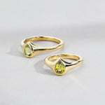 Ingrid Pear Ring