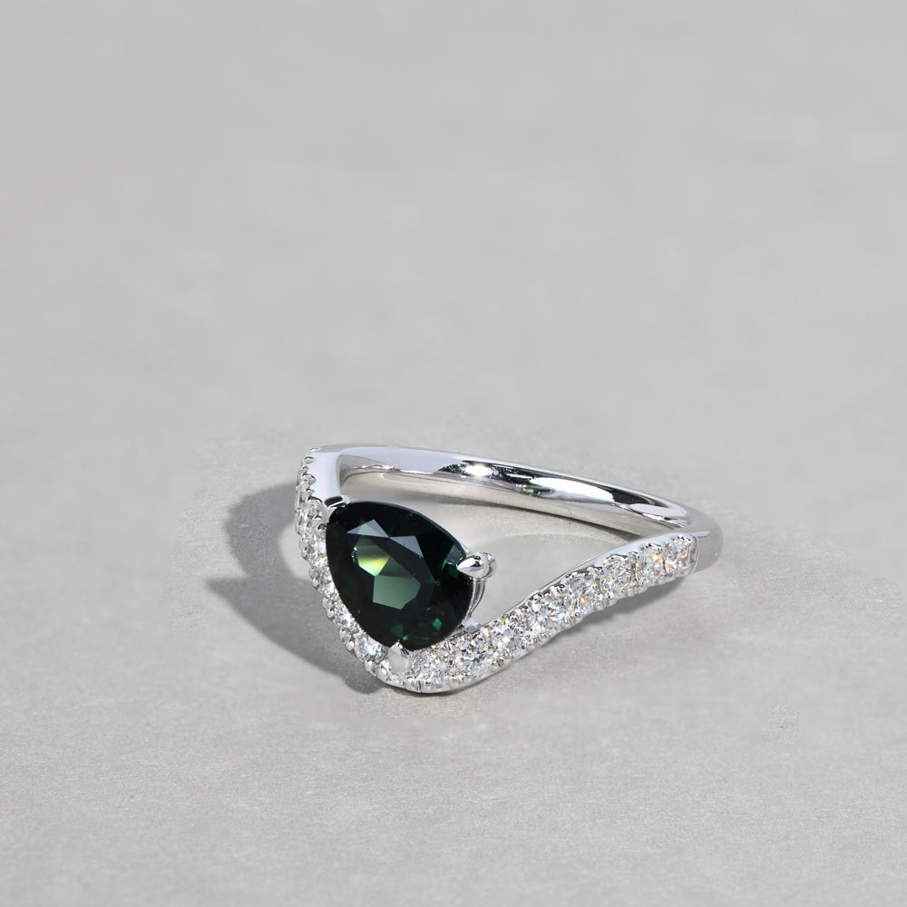 New Elysia Pear Ring