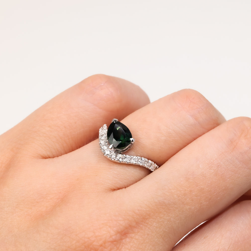 New Elysia Pear Ring