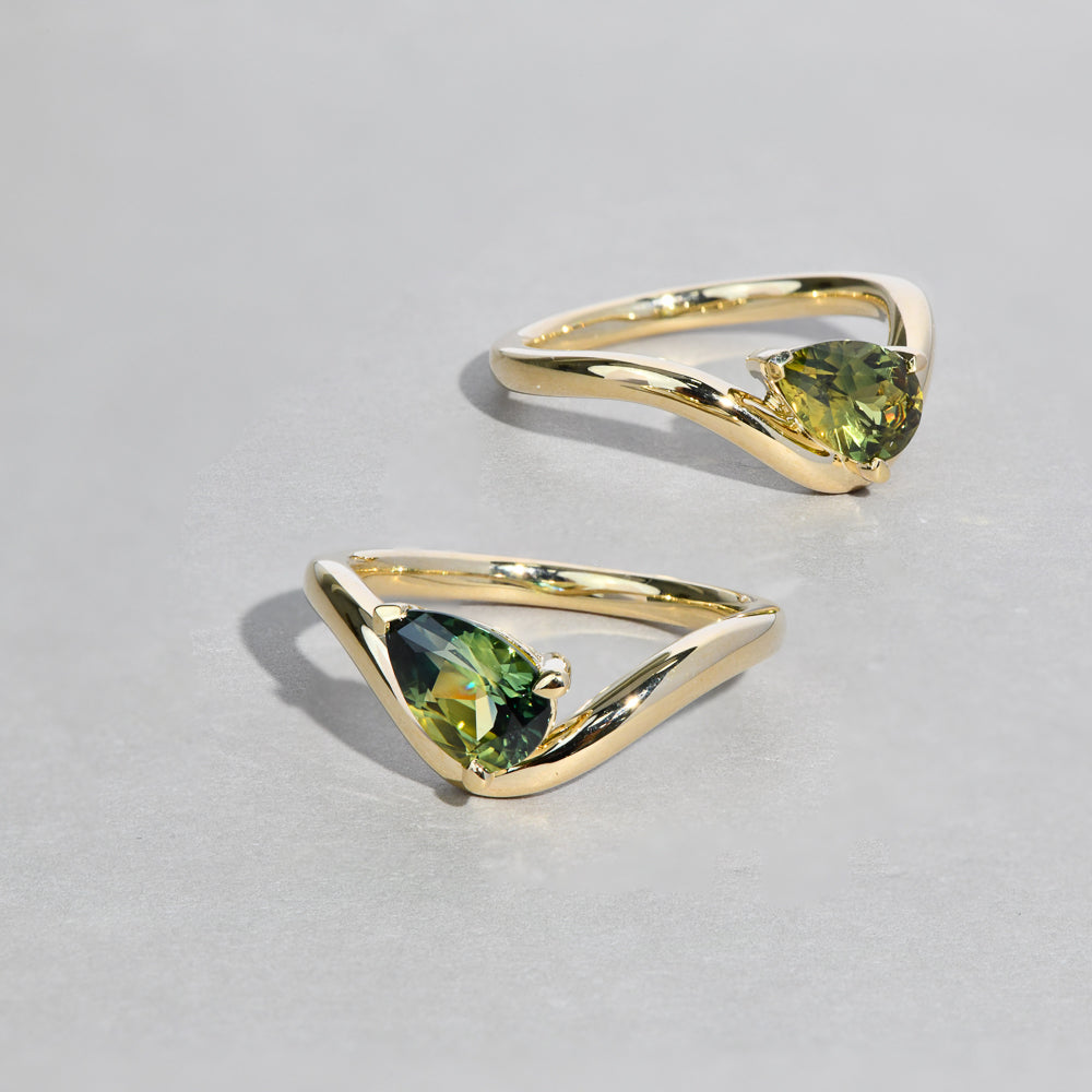 New Enya Pear Ring