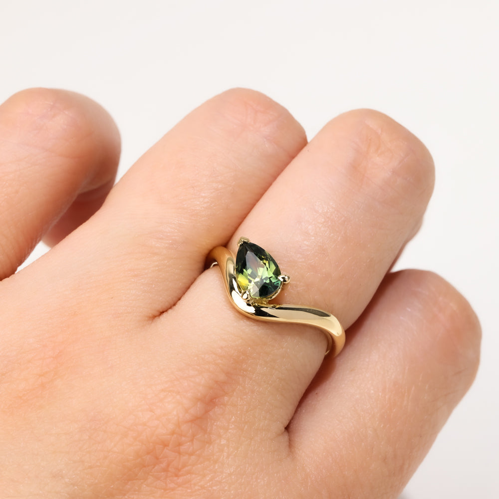 New Enya Pear Ring