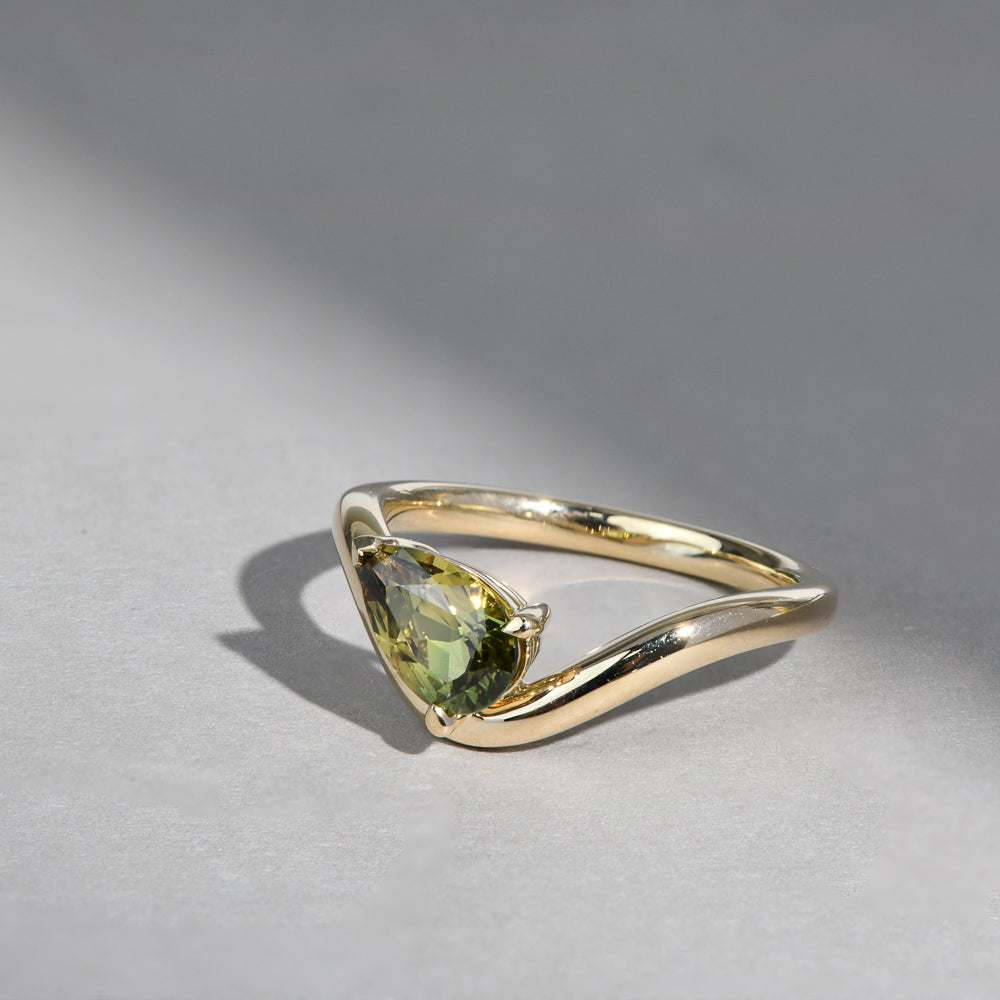 New Enya Pear Ring