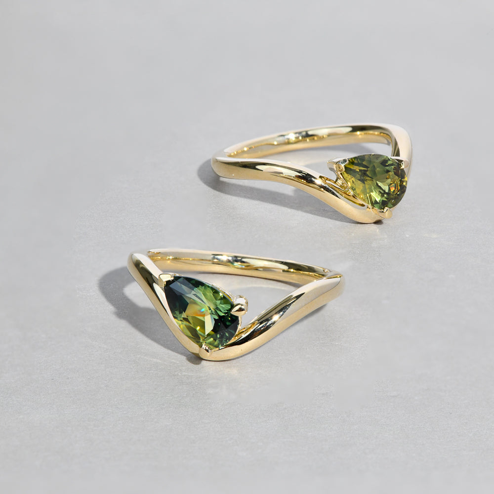 New Enya Pear Ring