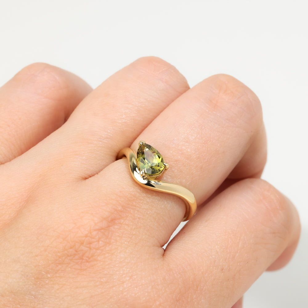 New Enya Pear Ring