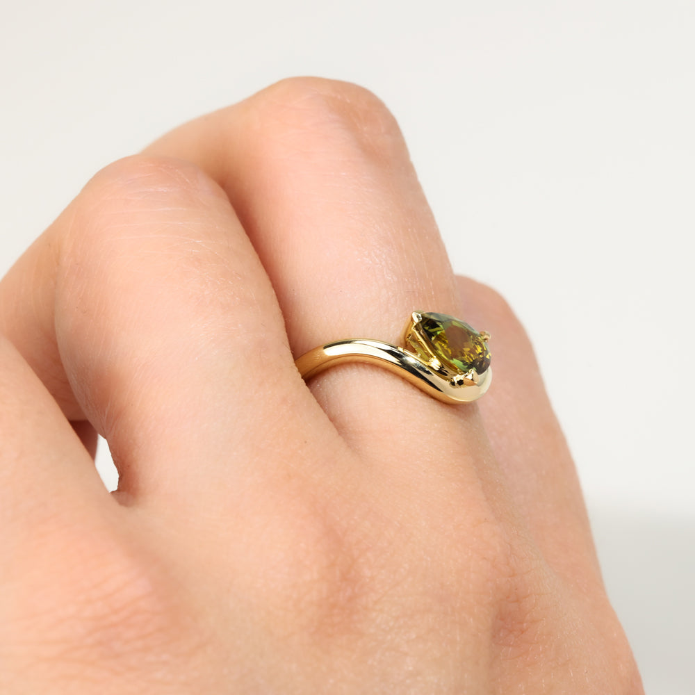 New Enya Pear Ring