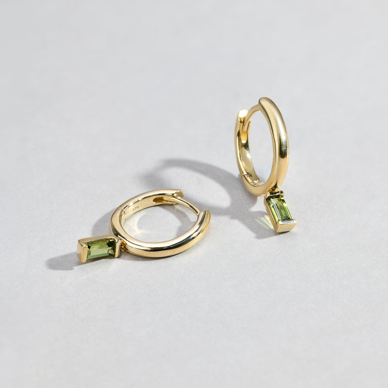 June Baguette Earrings