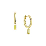 June Baguette Earrings