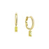 June Baguette Earrings