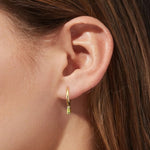 June Baguette Earrings