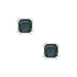 Melba Square Emerald Earrings