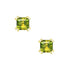 Melba Square Emerald Earrings