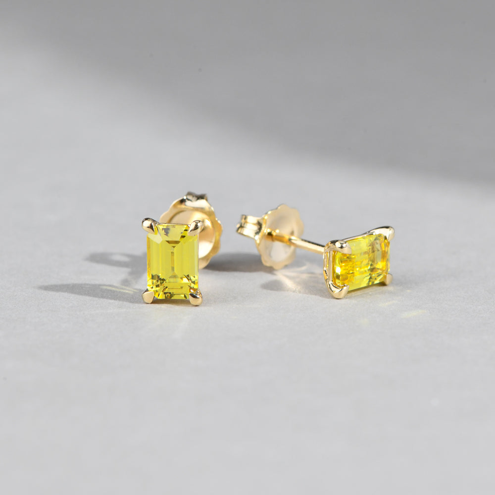 Melba Emerald Earrings