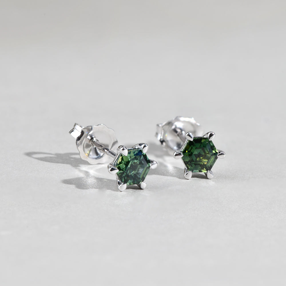 Melba Hexagon Earrings