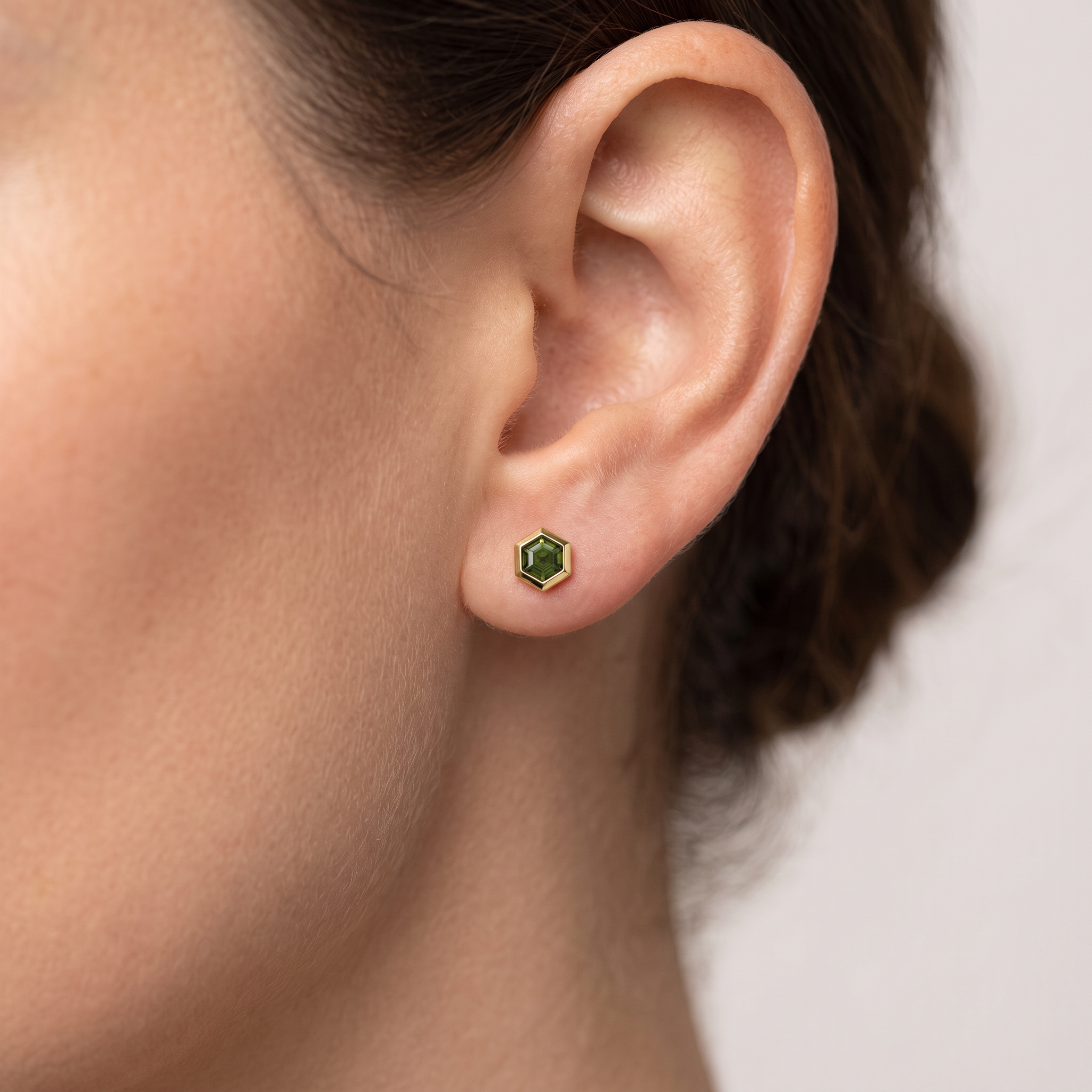 Adele Hexagon Earrings