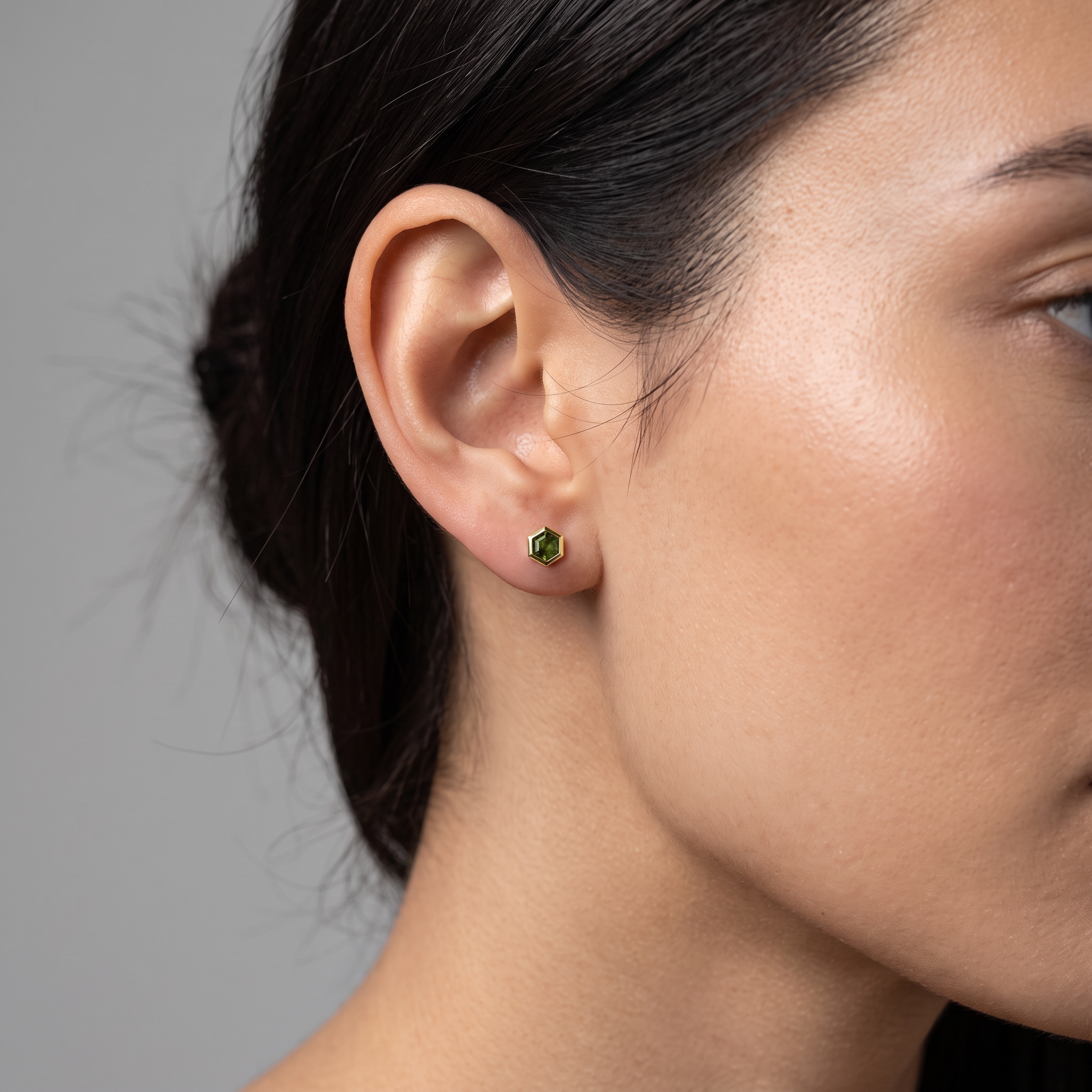 Adele Hexagon Earrings