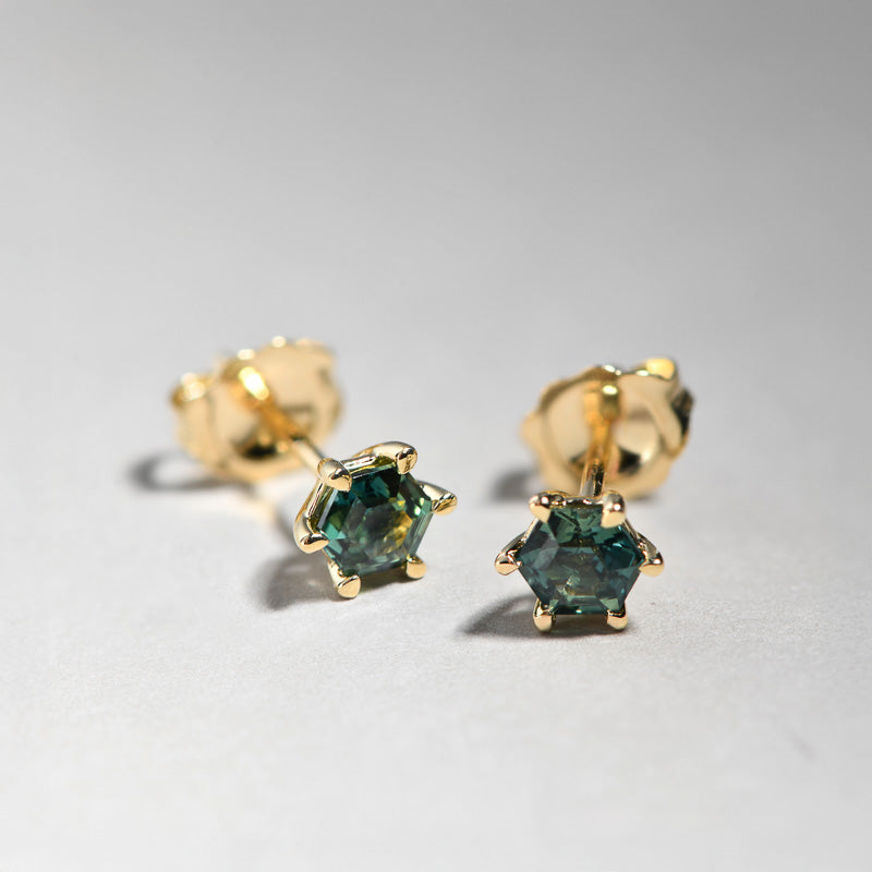 Melba Hexagon Earrings