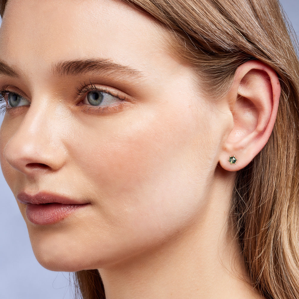 Melba Hexagon Earrings