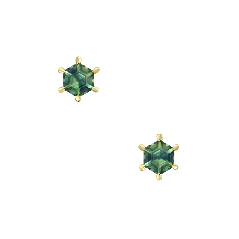Melba Hexagon Earrings
