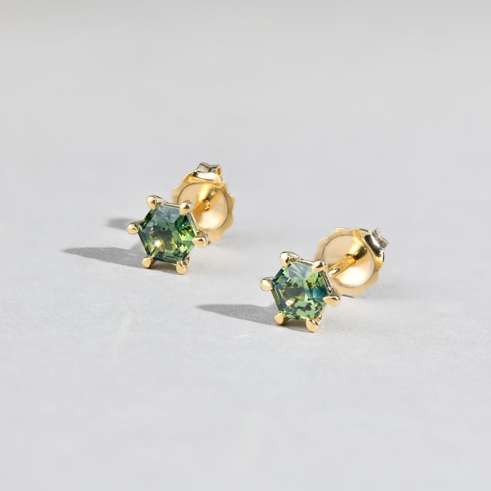 Melba Hexagon Earrings