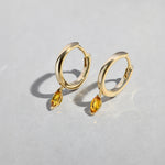 June Marquise Earrings