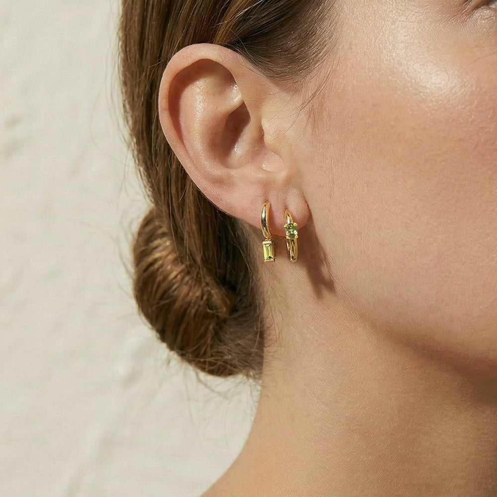 Erina Oval Earrings