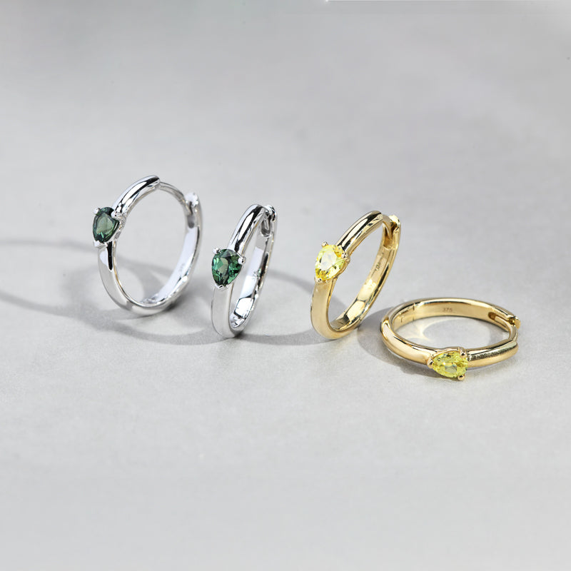 Erina Pear Earrings