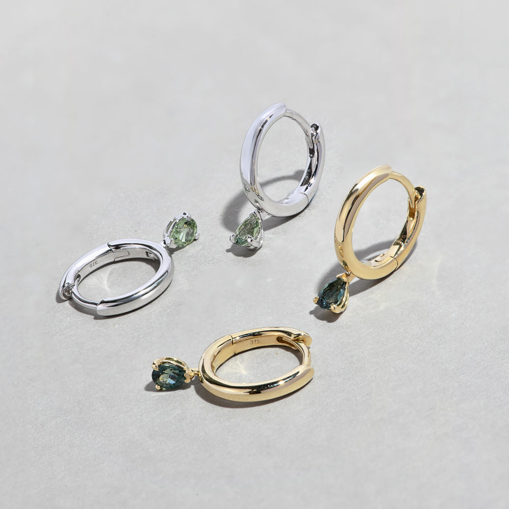 June Pear Earrings