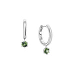 June Round Earrings