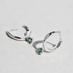 June Round Earrings