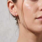 June Round Earrings