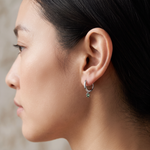 June Round Earrings