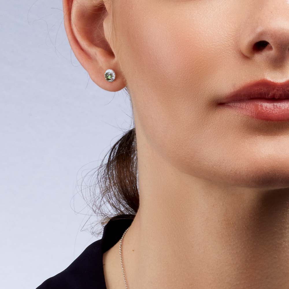 Clarissa Round Earrings