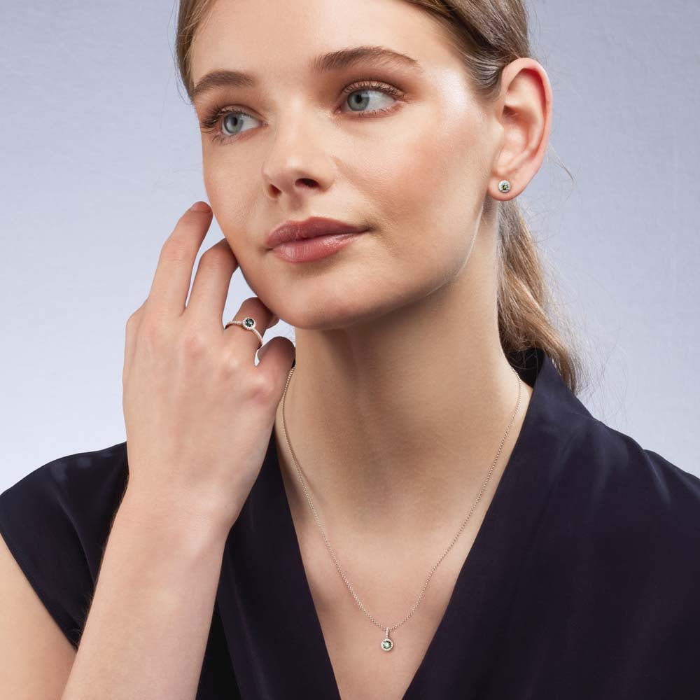 Clarissa Round Earrings