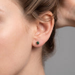 Melba Round Earrings
