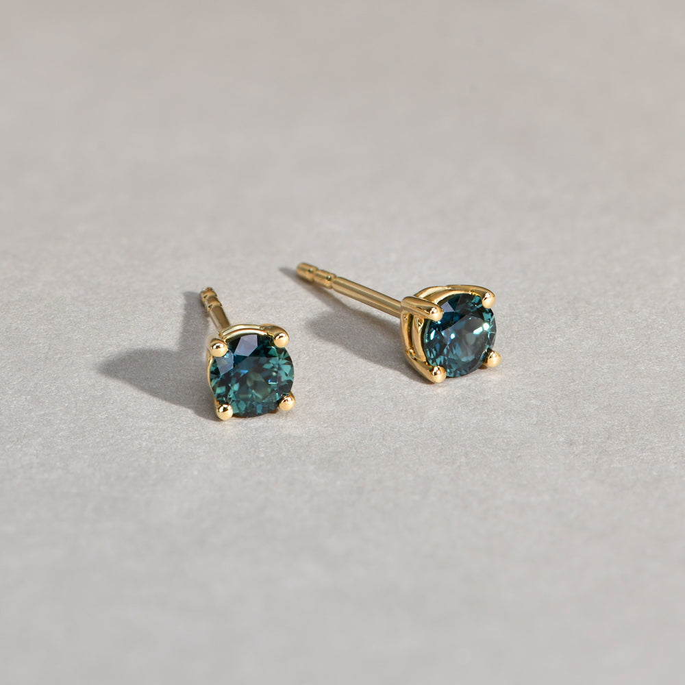Toi Et Moi Oval Sapphire Earrings
