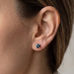Melba Round Earrings