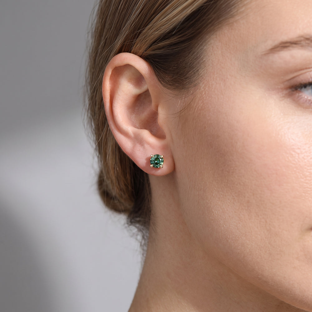 Melba Round Earrings