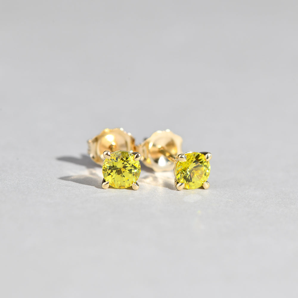 Melba Round Earrings