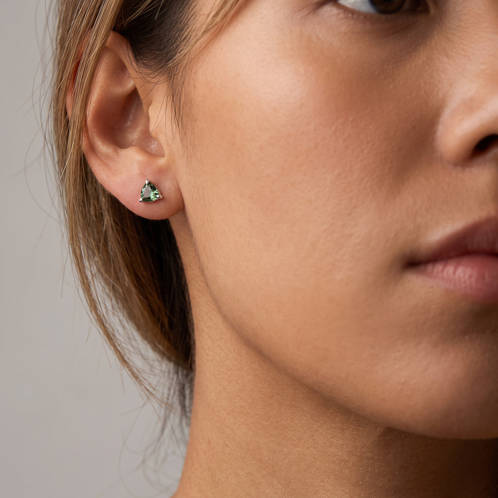 Melba Trilliant Earrings