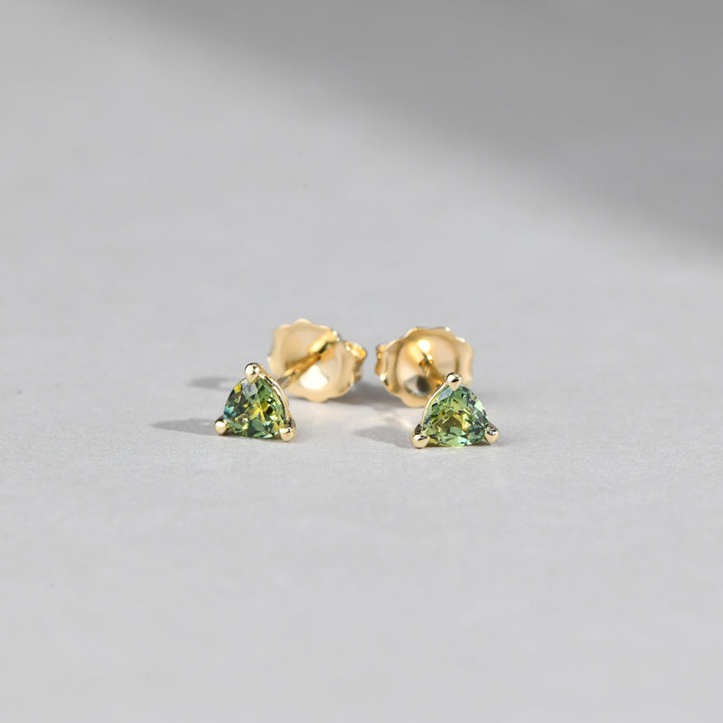 Melba Trilliant Earrings