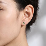 Melba Trilliant Earrings