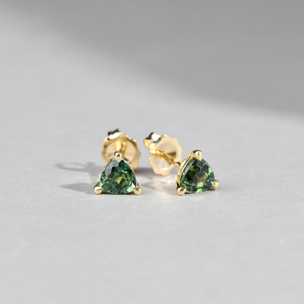 Melba Trilliant Earrings